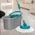 Mop FIT Giratório com 2 refis microfibra, balde com 8 litros, MOP5010, Flash Limp