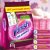 Tira Manchas em Pó Vanish Oxi Advance 870g Refil Econômico para roupas coloridas, Vanish, Rosa