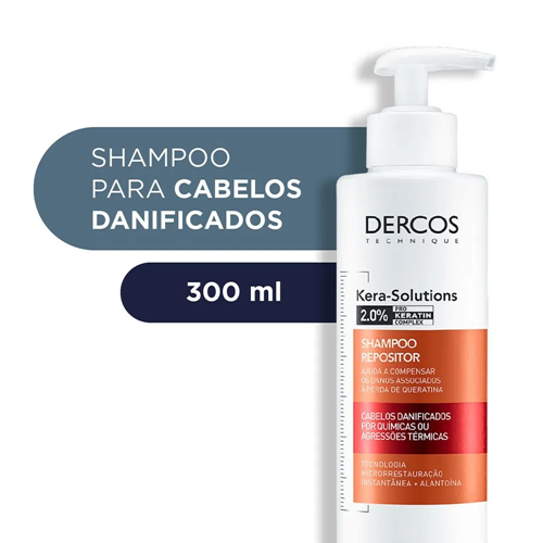 Vichy Dercos Shampoo Kera-Solutions 300ml