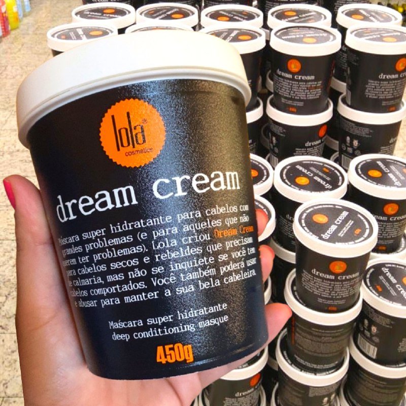 Lola Cosmetics Dream Cream – Máscara De Hidratação 450g
