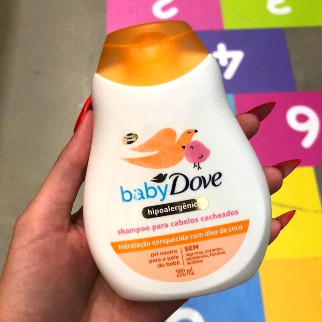 Shampoo Dove Baby Cabelos Cacheado 200Ml
