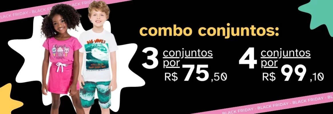 KIT CONJUNTOS VERÃO 2023/2024