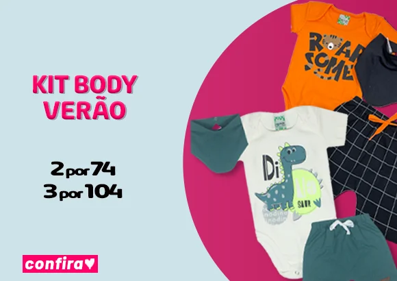 KIT BODY VERÃO