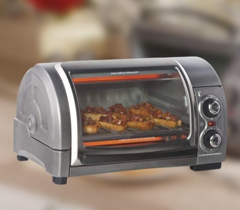 Forno Elétrico, Easy Reach, 12L, Prata, 220v, Hamilton Beach