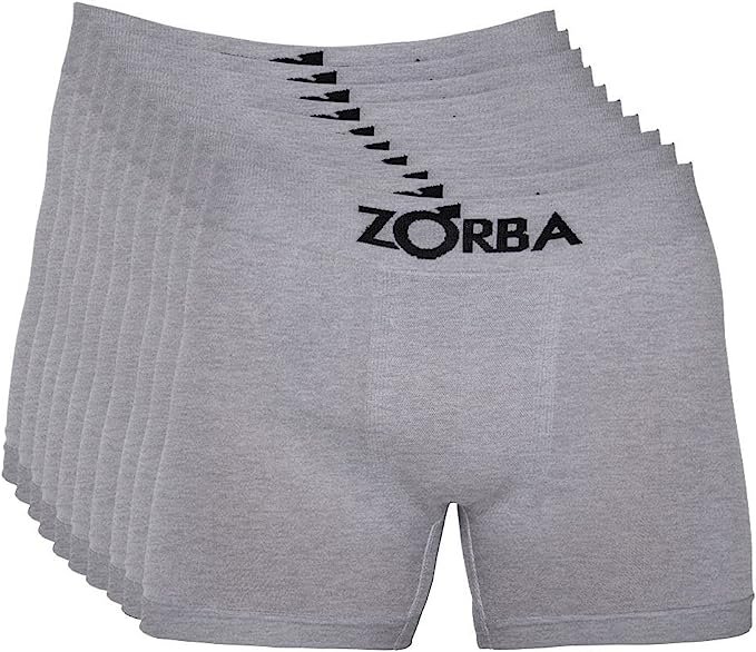Kit com 10 Cuecas Zorba Boxer Algodão Sem Costura 781!!
