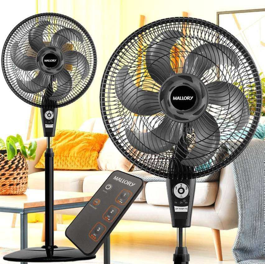 Ventilador Mallory de Coluna Air Timer TS+ Preto/Grafite 127V Com Controle Remoto!!