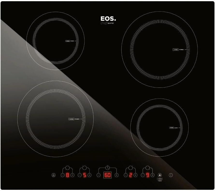 Cooktop de Indução Quatro Bocas Eos Eci04ep 220v!!