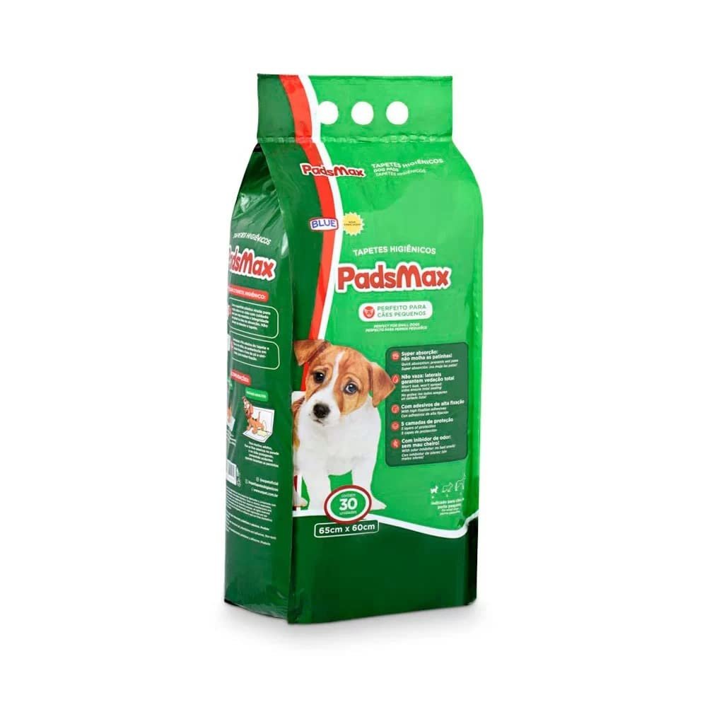 Tapete Higiênico Petmax 30 Unidades Petmax para Cães, 30 Unidades