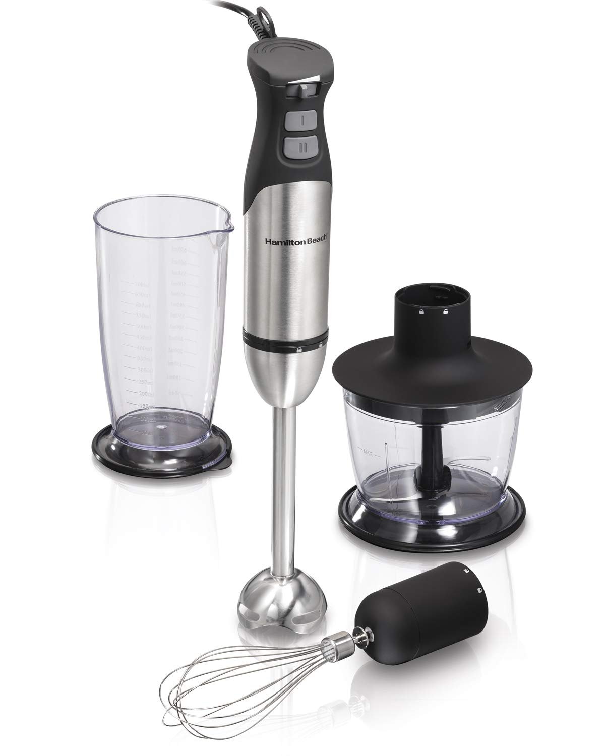 Mixer Multifuncional Hamilton Beach, Preto/Prata, 220v