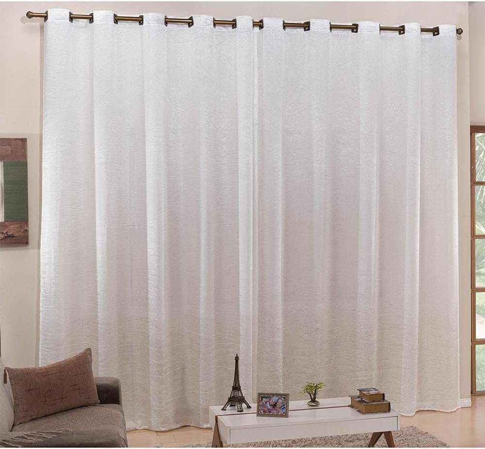 Cortina 4m x 2,70m Cetim Amassadinho