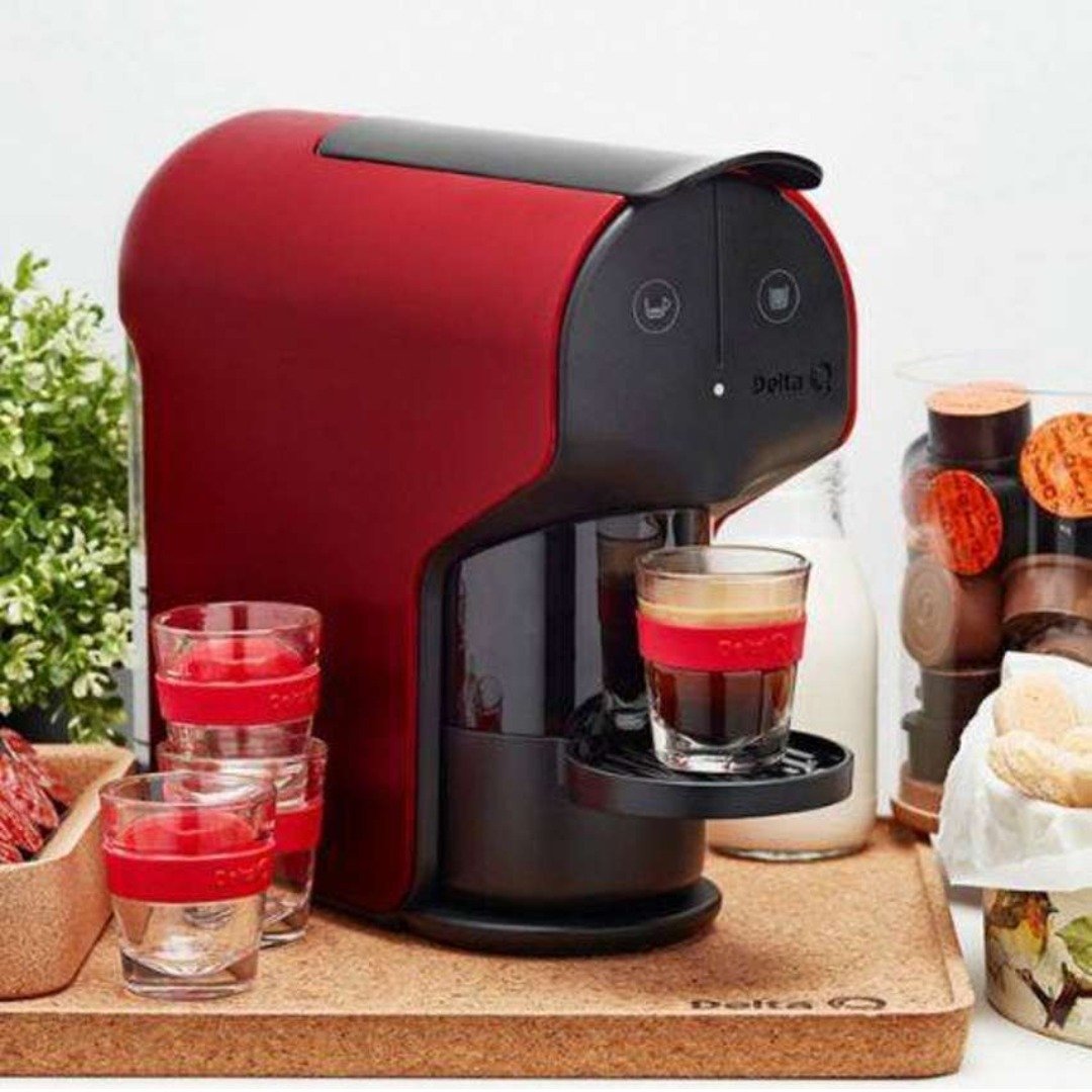 Cafeteira Cápsulas Delta Q Quick Vermelha 127V