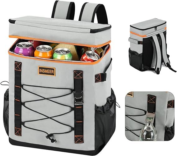 Mochila e Bolsa, 50 Latas Mochila Termica Mochila De Viagem Leve Resfriador de Mochila Isolada à prova de vazamentos