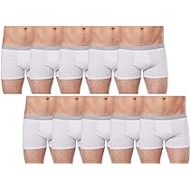 Kit 10 Cuecas Boxer Com Elástico Personalizado