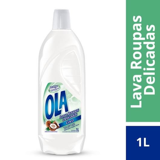 Sabão Líquido Ola Coco para Roupas Finas e Delicadas 1l