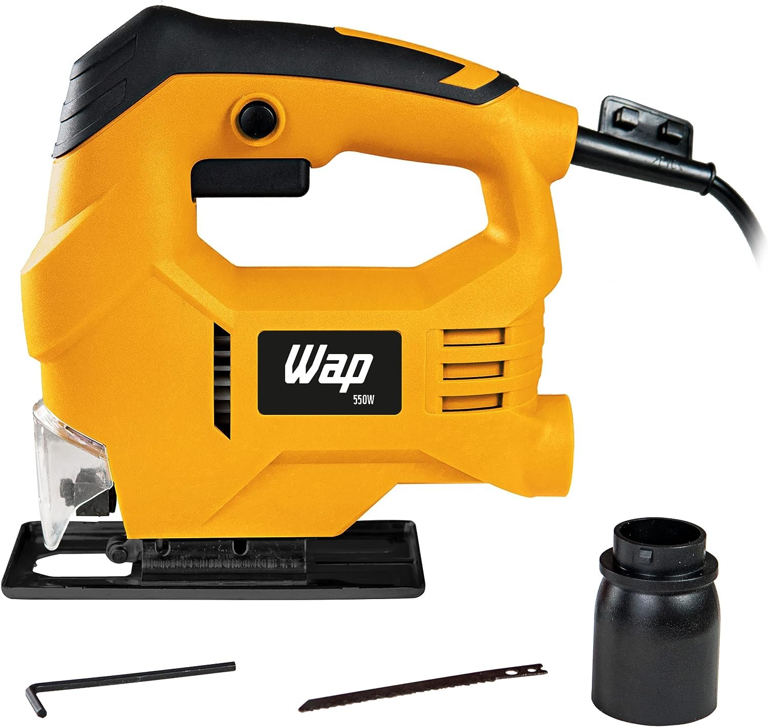 WAP Serra Tico Tico ESTT 550 Ferramenta para Cortar Madeira Aço e Polí­meros, com Bocal de Aspiração 550W 220V
