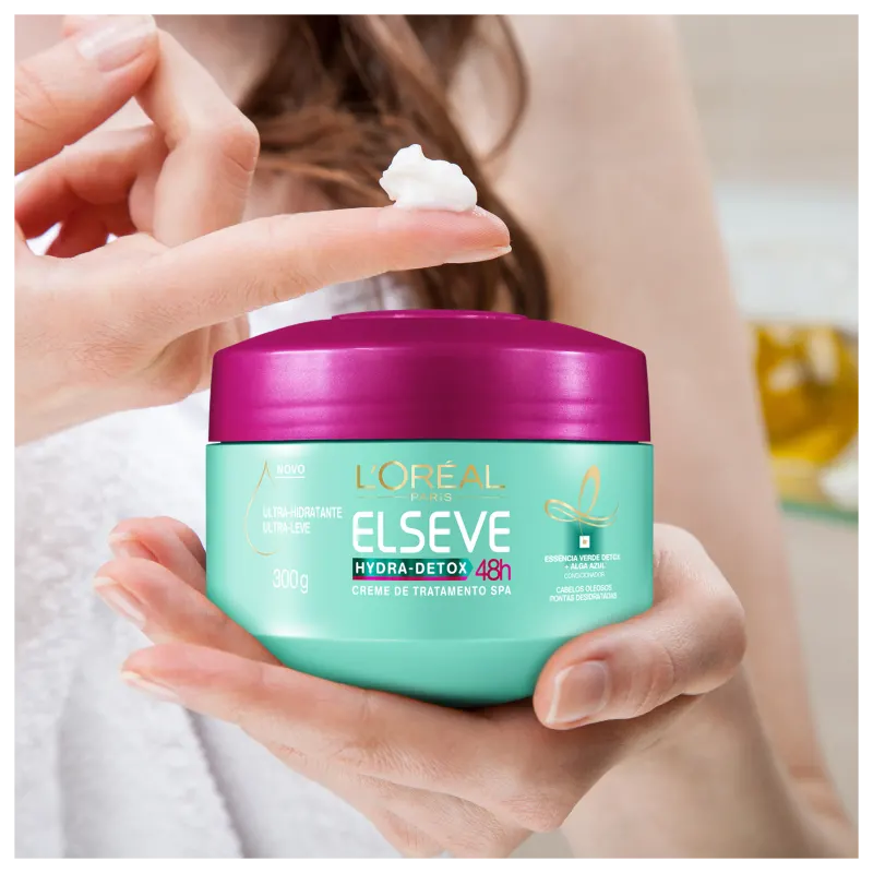 Creme de Tratamento L’Oréal Paris Elseve Hydra-Detox, 300g