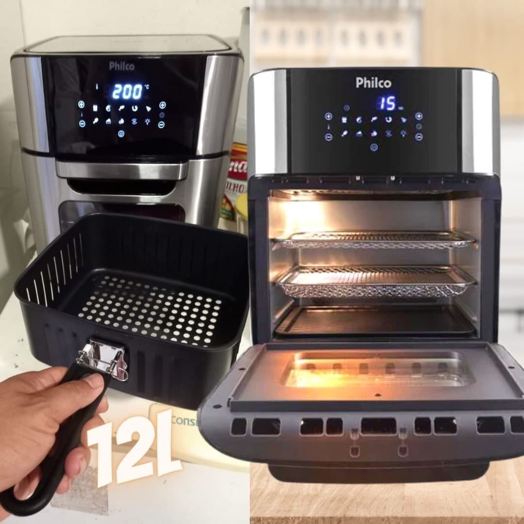 Fritadeira Philco Air Fryer Oven 12L PFR2200P – 220V