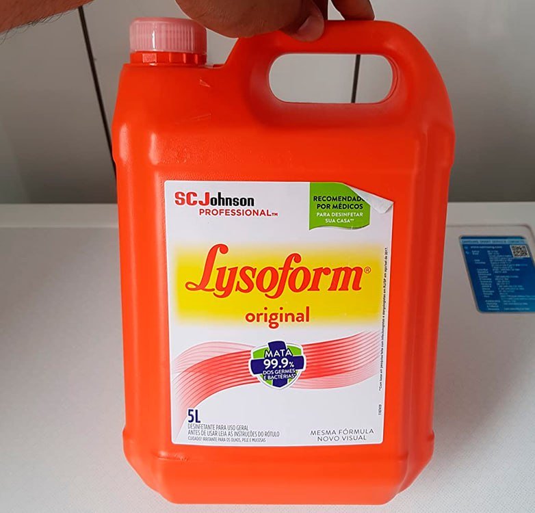 Lysoform – Desinfetante Bruto, 5 Litros
