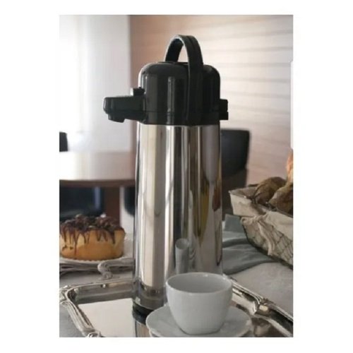 Garrafa Térmica Air Pot, Invicta, Inox, 1.0L