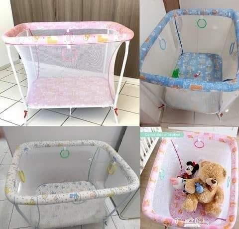 Cercado para bebê Little Baby Azul Tubline