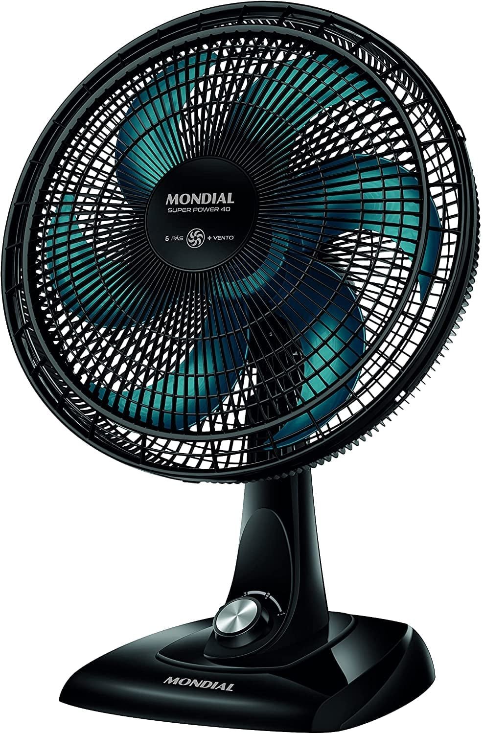 Ventilador de Mesa Mondial 40cm 6 pás Super Power – VSP-40-AP!!