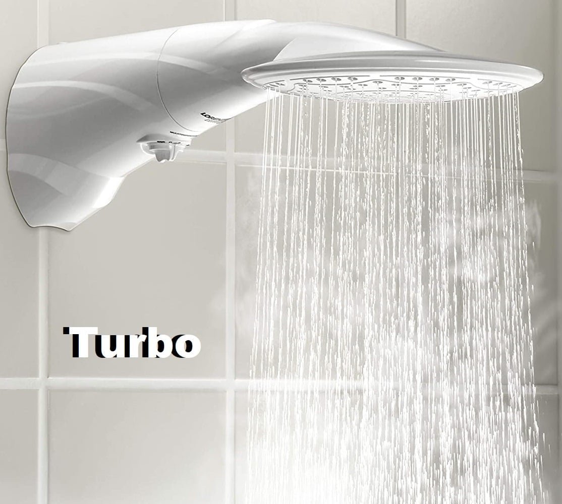 Ducha Advanced Turbo Multitemperaturas 127V 5500W, Lorenzetti, 7510524, Branco, Pequeno!!