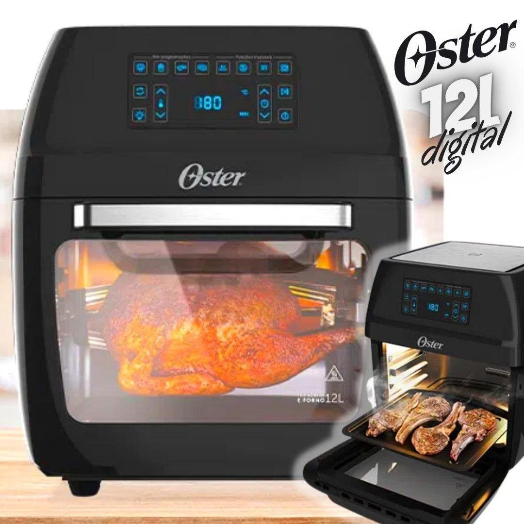 Oster OFRT780 – Fritadeira forno 3 em 1, 127V, 1800 W, ‎Preto!!