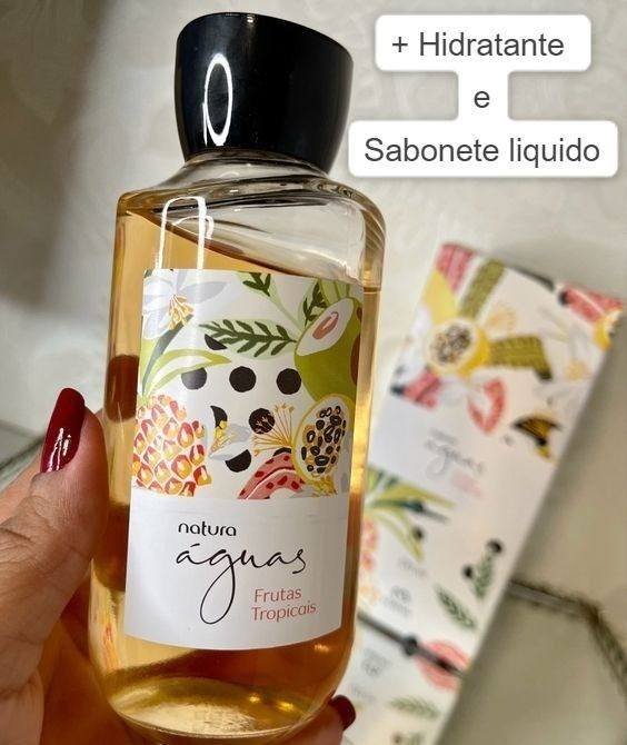 Presente Natura Águas Frutas Tropicais