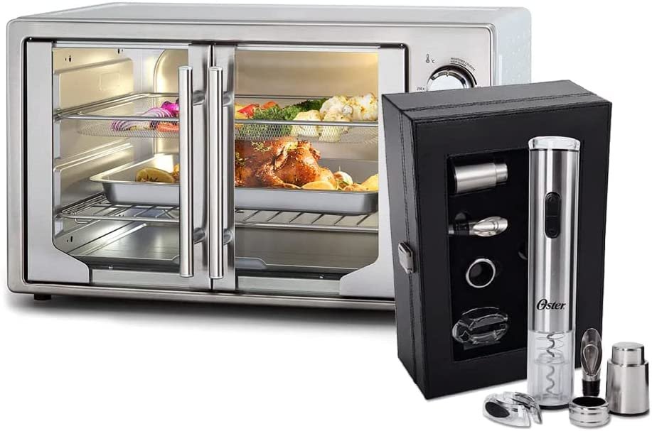Kit Forno e Fryer French Door com Kit para Vinho Oster – 127V!!!