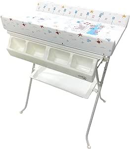 Banheira Infantil Com Trocador e Suporte Sailor – Maxi Baby