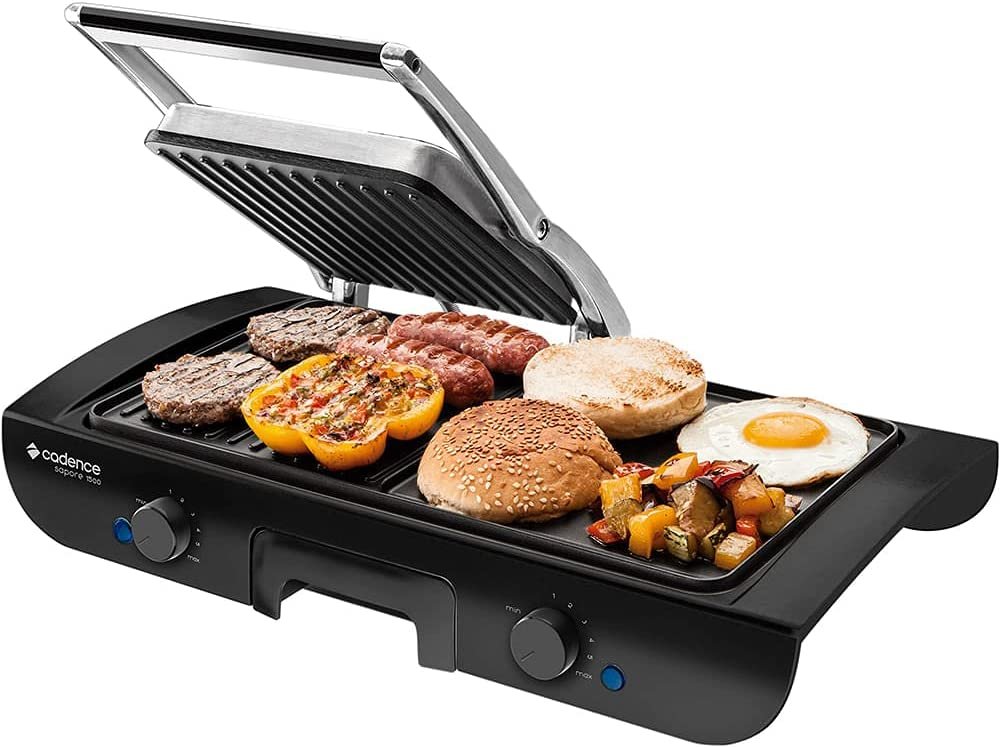 Grill Cadence Sapore 1500, Preto, 110v, Cadence