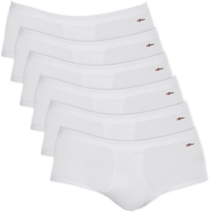 Kit com 06 Cuecas Zorba Slip Linea 185
