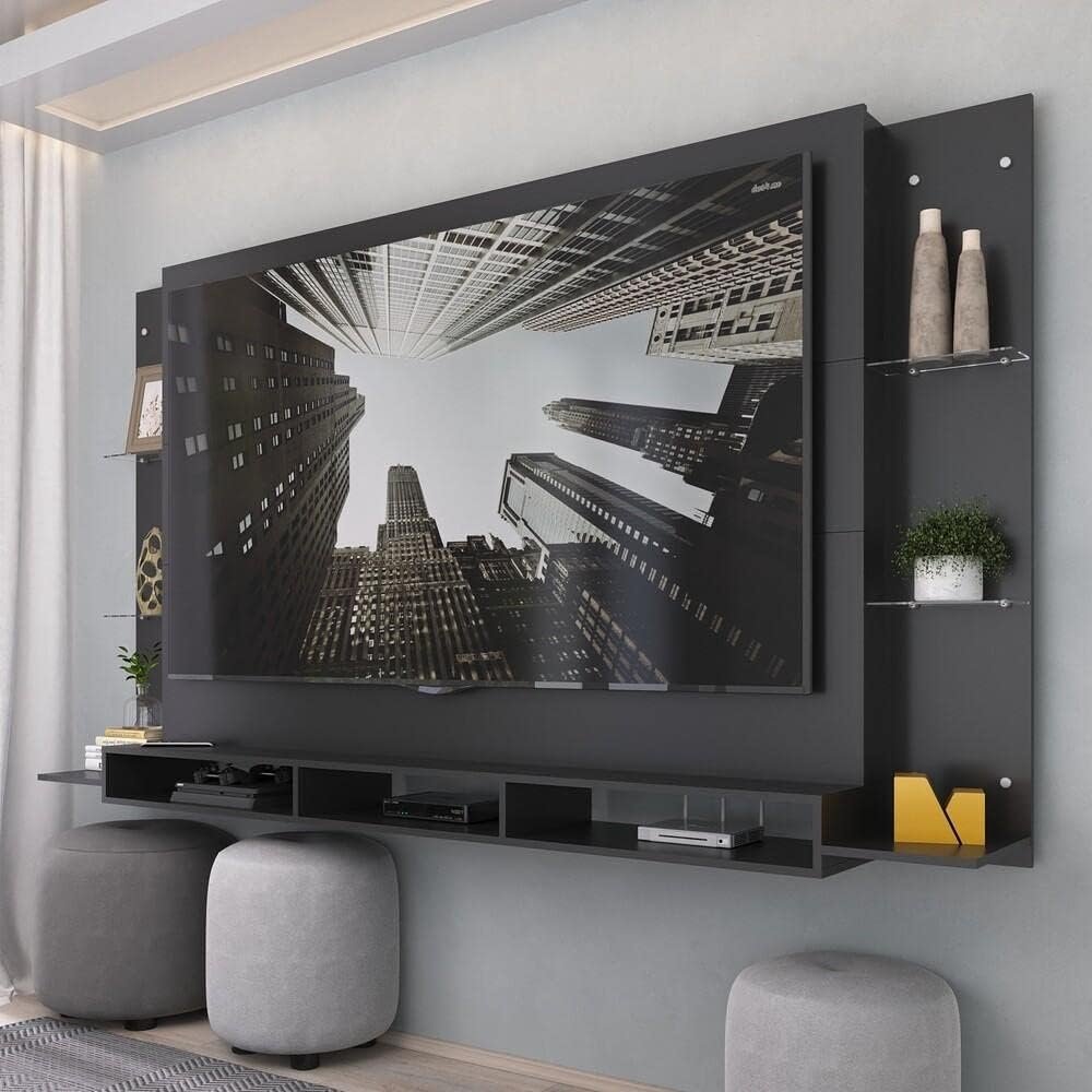 Painel Tv 75″ Web Multimóveis Mp1044 Preto