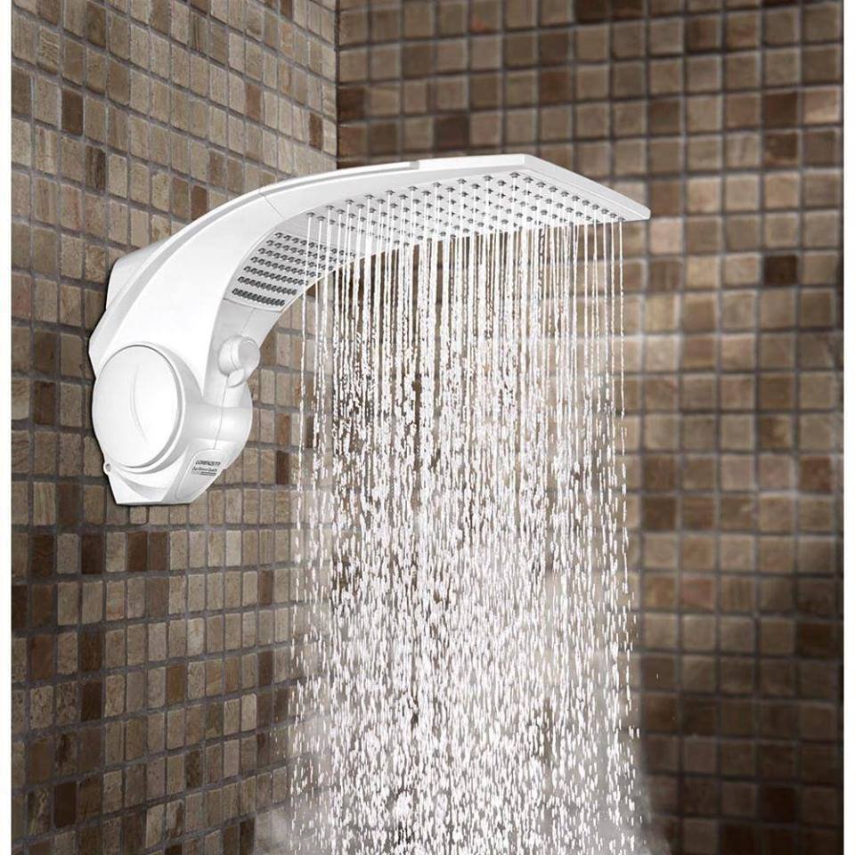 Chuveiro Duo Shower Quadra Turbo 6800W 220V Lorenzetti!!