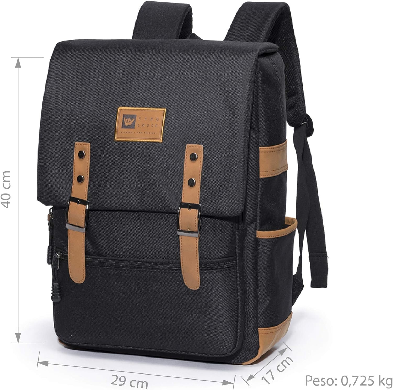 Mochila Hang Loose Executiva Vintagem Para Notebook
