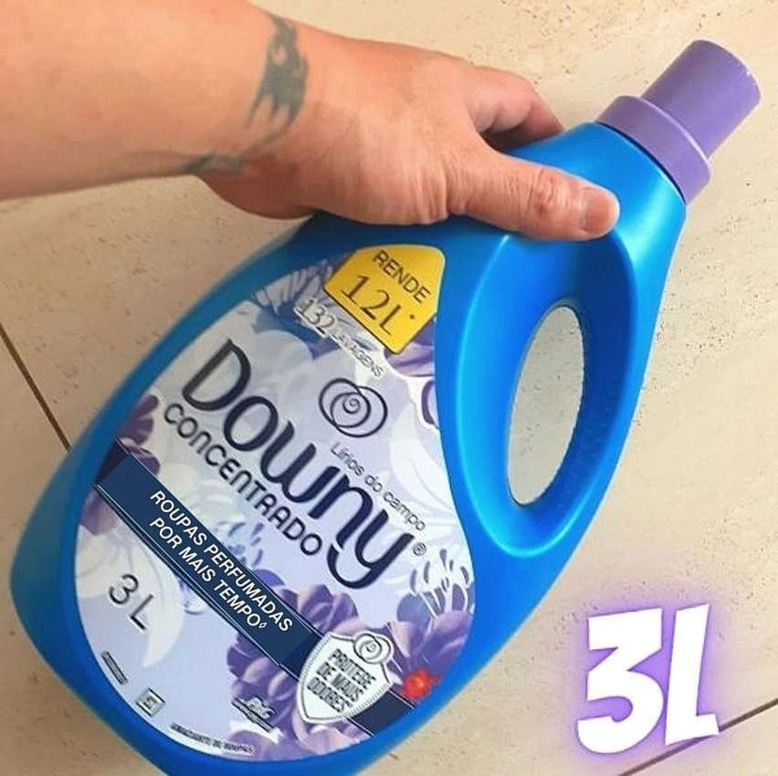 Downy Lírios do Campo – Amaciante Concentrado, 3L