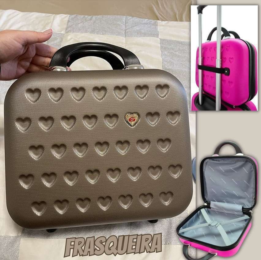 Frasqueira Rígida em ABS – Gladiador FRAC1 Rose Gold