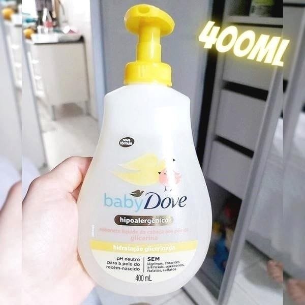 Sabonete Líquido de Glicerina Baby Dove Hidratação Glicerinada 400ml