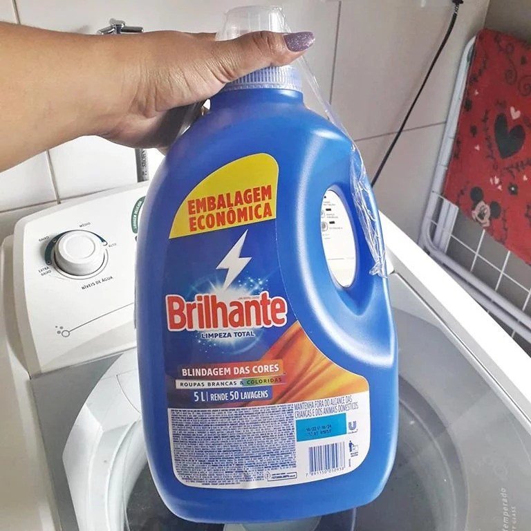 Brilhante Limpeza Total – Sabão Liquido, 5L