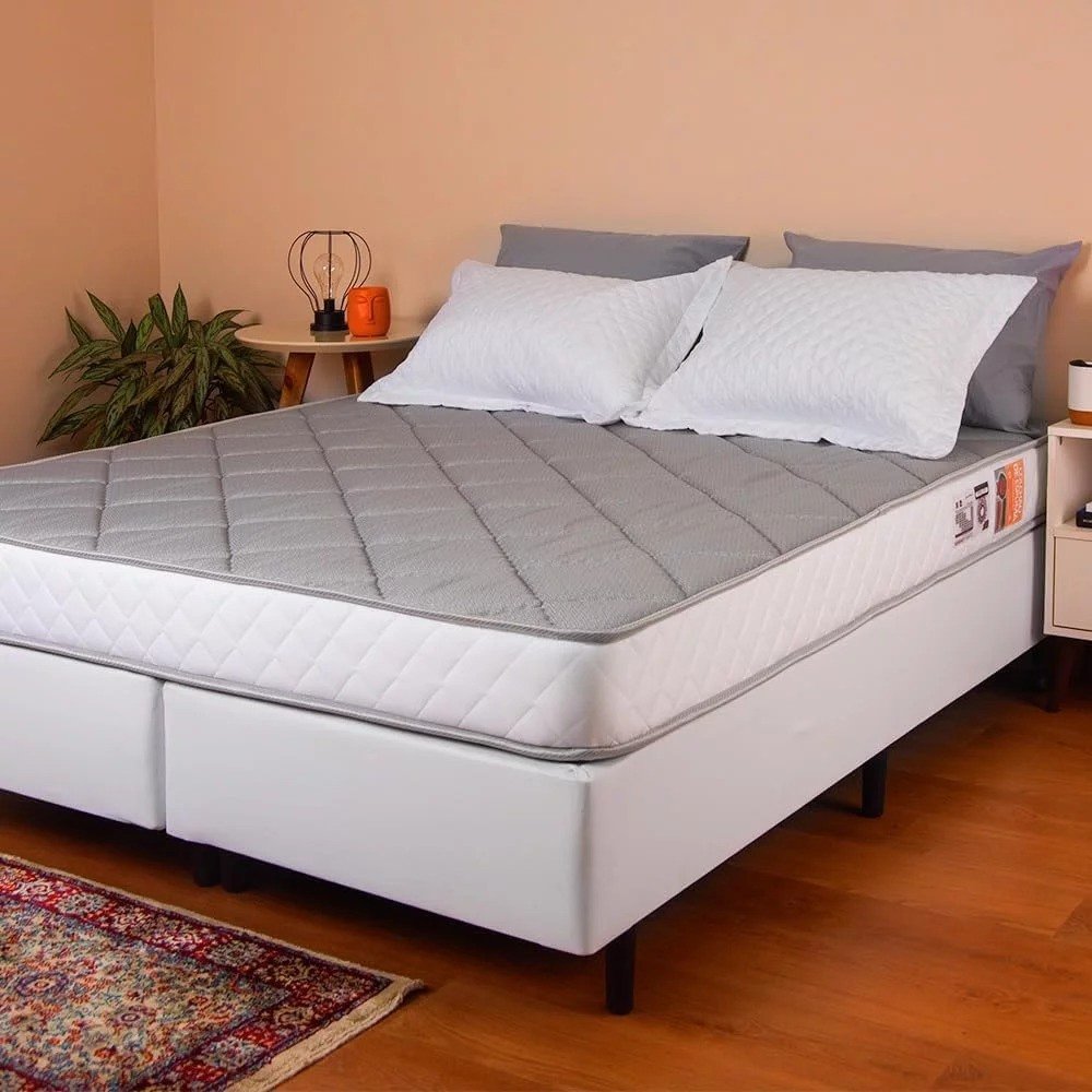 Colchão Queen Espuma D28 A Vácuo Ortopédica Certificada BF Colchões 158x198x17cm!!!!
