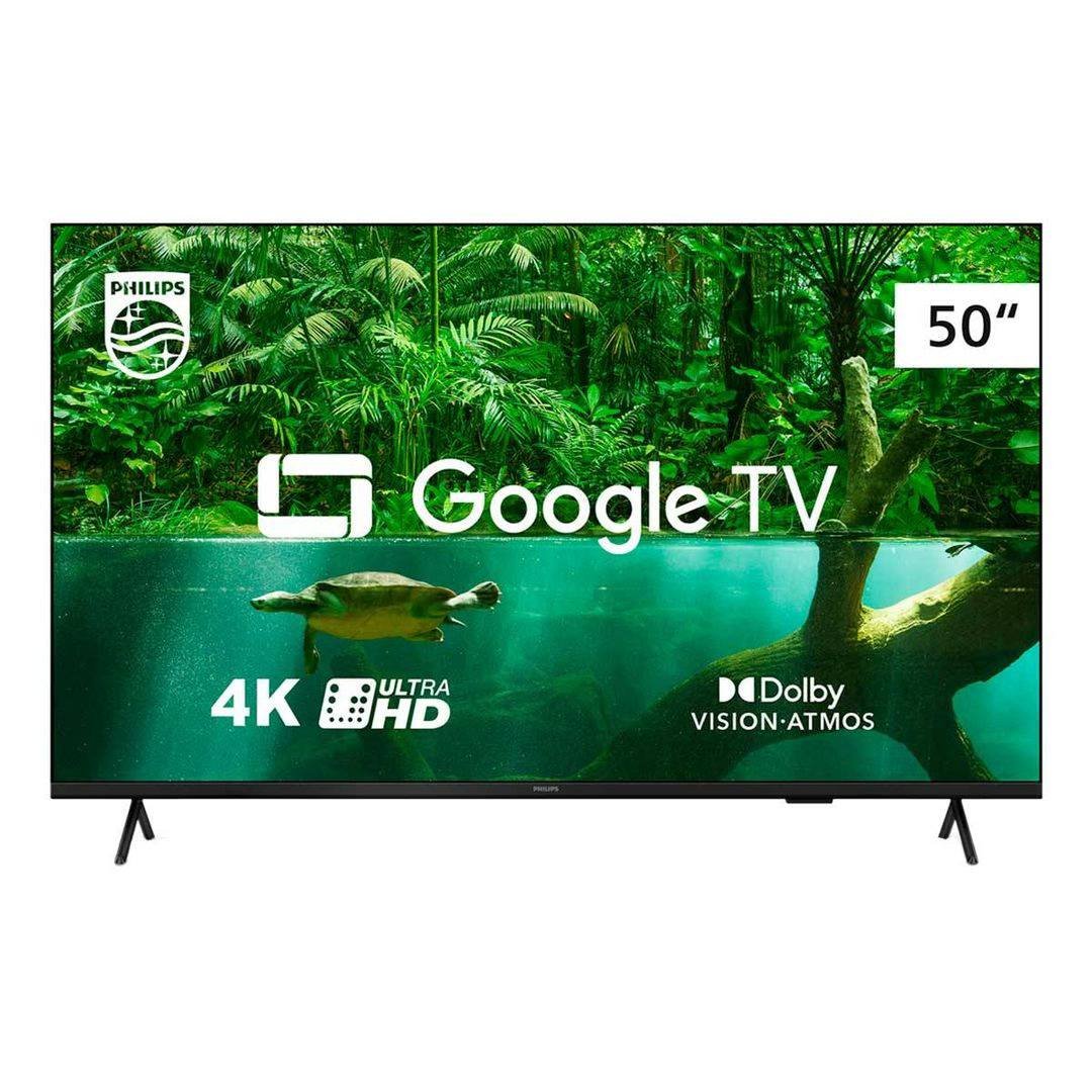 Smart TV Philips 50″ 4K 50PUG7408/78 LED HDR10+ Dolby Vision 3X HDMI 2X USB Google TV WiFi!!