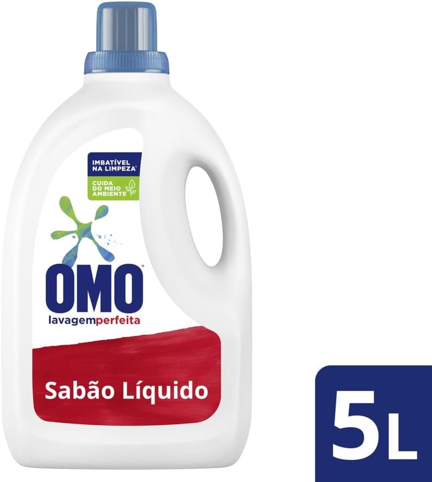 Omo Lavagem Perfeita – Sabão Líquido, 5L