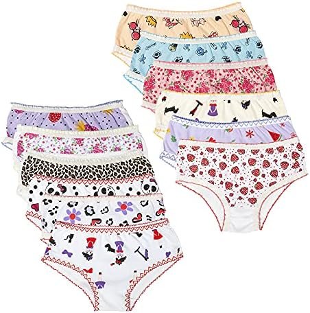 Calcinha Infantil Kit 12 Peças 100% Algodão!!