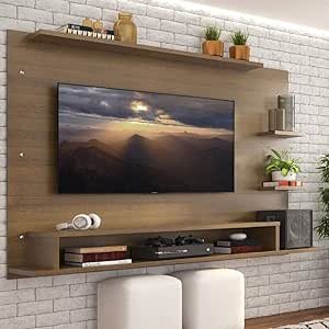 Painel para TV até 60 Polegadas Madesa Alfa com Nicho – Rustic