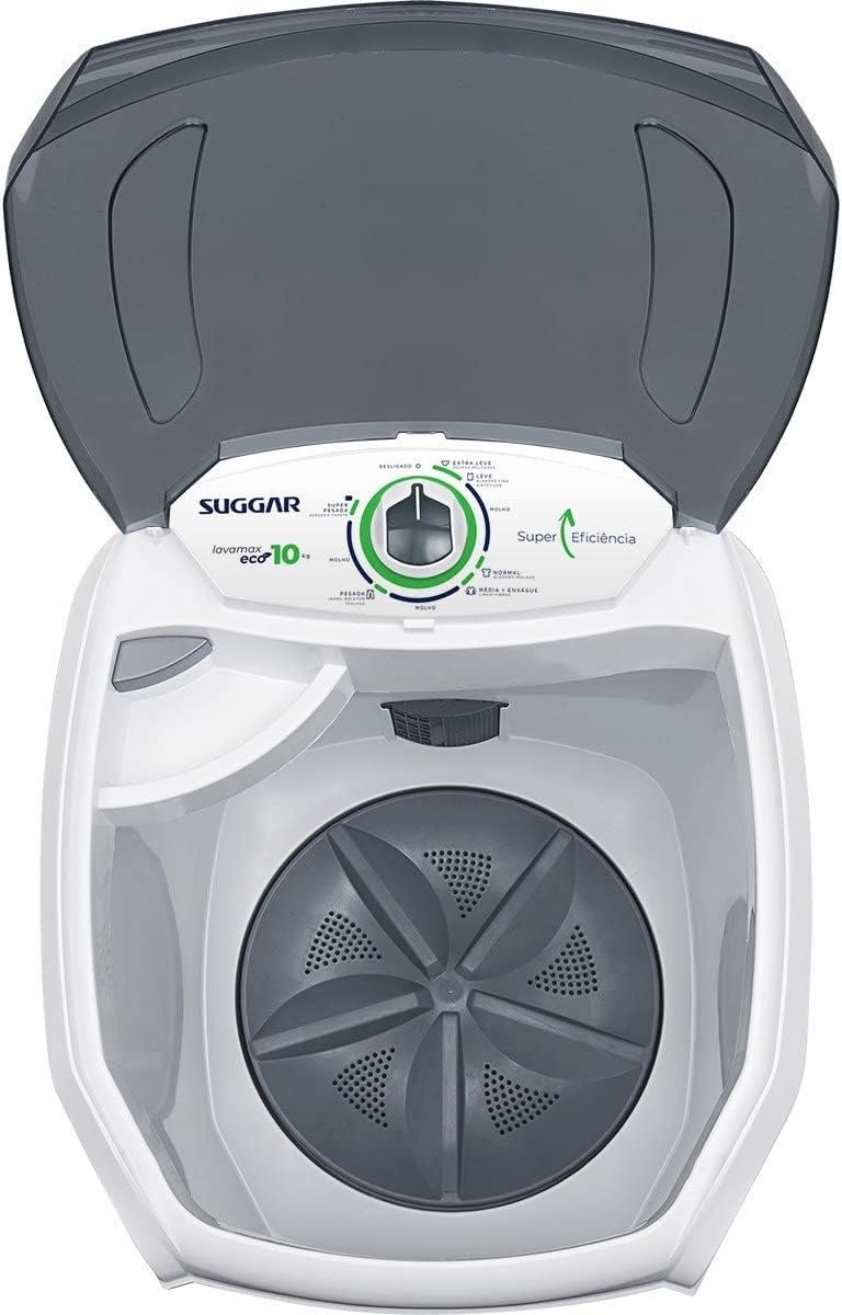 Suggar Lavadora de roupas Lavamax Eco 10kg 110V Branca LE1001BR!!