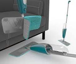 Flash Limp MOP7800 – Mop Spray com Dispenser de 400 ml, (Borrifa, Limpa e Seca), Verde