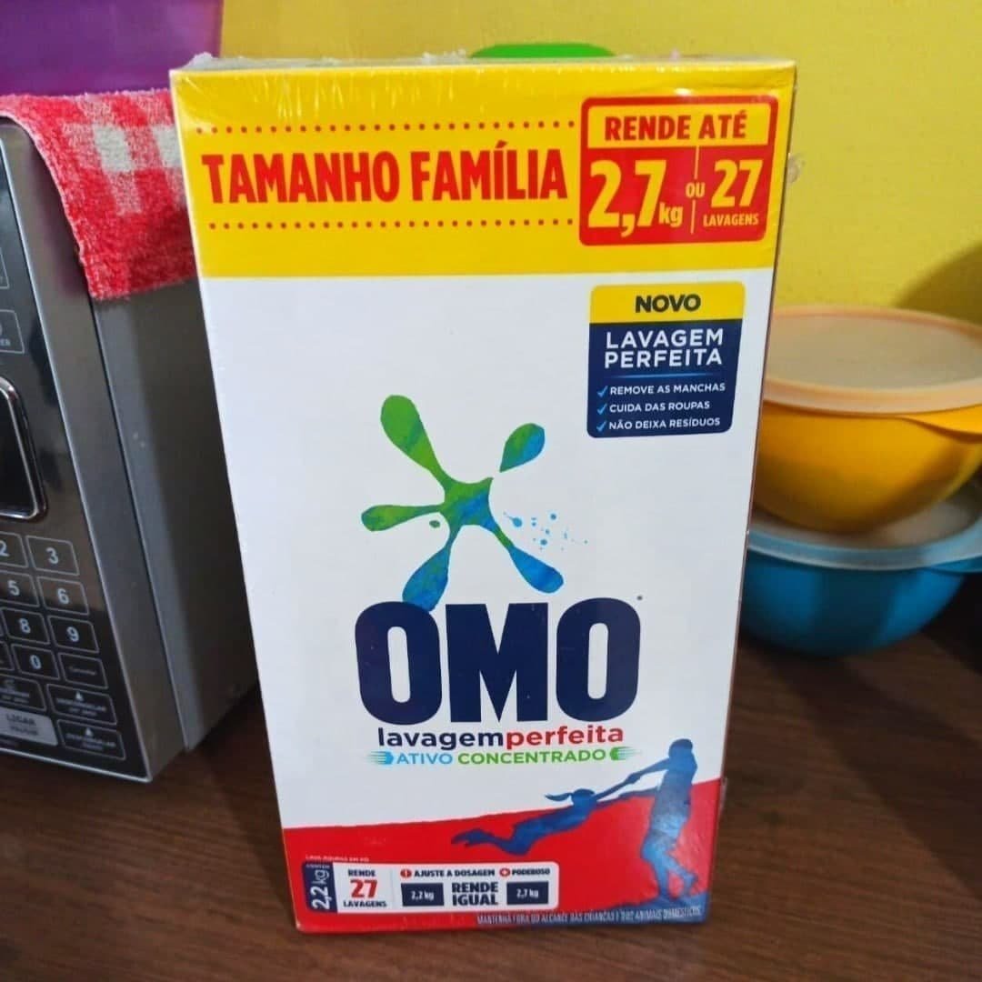 OMO Sabão Em Pó Lavagem Perfeita 2.2Kg