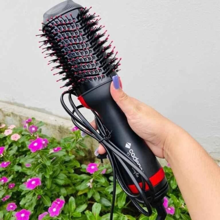 Escova Secadora Cadence Rouge Style, 110V, Preto/vermelho, 1200W, ESC700
