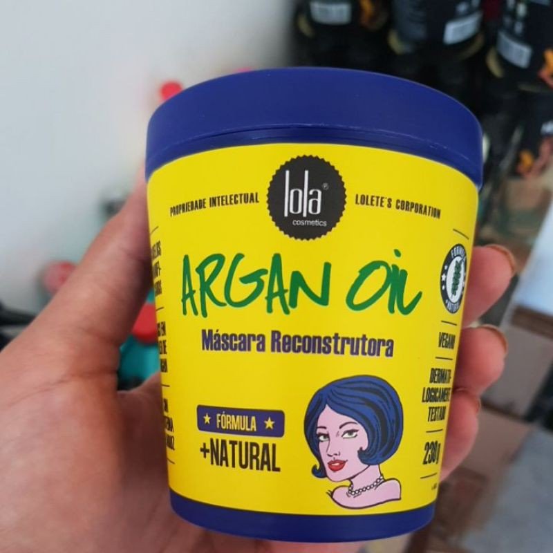 Lola Cosmetics Mascara Argan Oil Azul/Amarelo