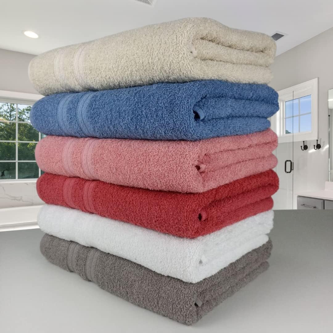 Kit 03 Toalhas de Banho Felpuda Banhão Gigante Soft 500g 80x150cm 430g/m² 100% Algodão Alta Absorção Pousada – Azul Berlim